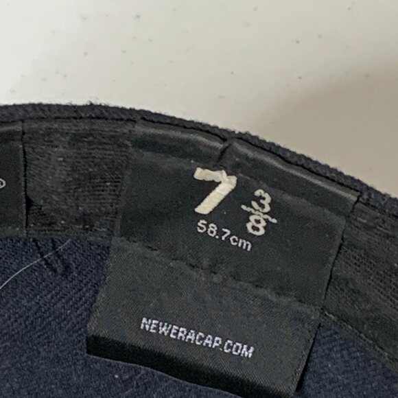 New York Yankees Hat Cap Fitted Mens 7 3/8 MLB Baseball New Era 59FIFTY - Picture 6 of 7